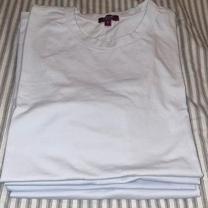 5 White tees